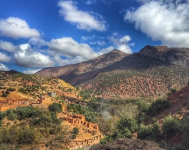 Alice Morrison in the Atlas Mountains