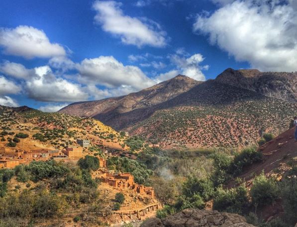 Alice Morrison in the Atlas Mountains