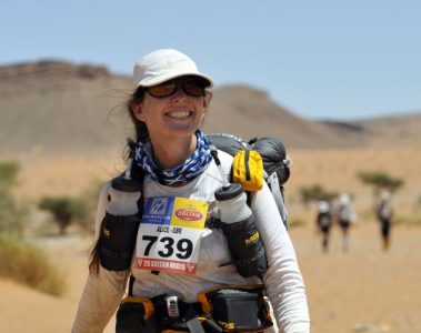 Alice Morrison in the Marathon des Sables