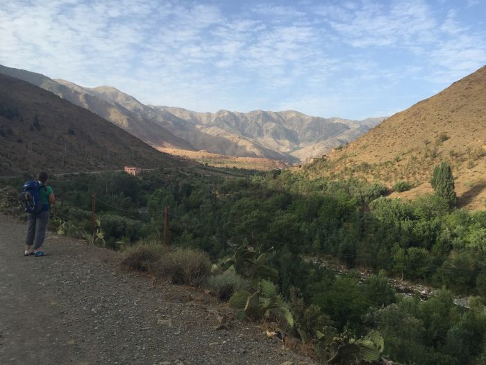 Alice Morrison Morocco hike to the Tischka Platueau