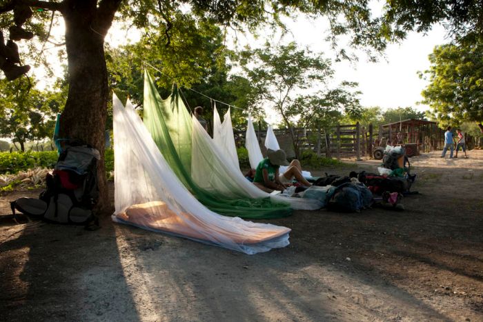 Camping in Nicaragua