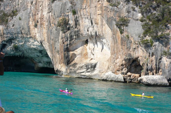 Kayaking, Gulf of Orosei, Sardinia