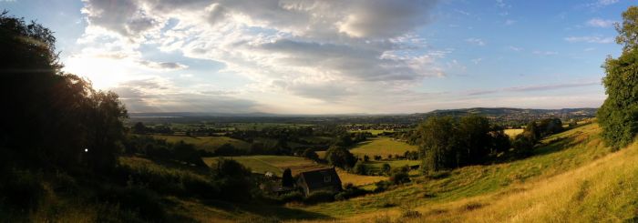 A view from the Cotswold Way