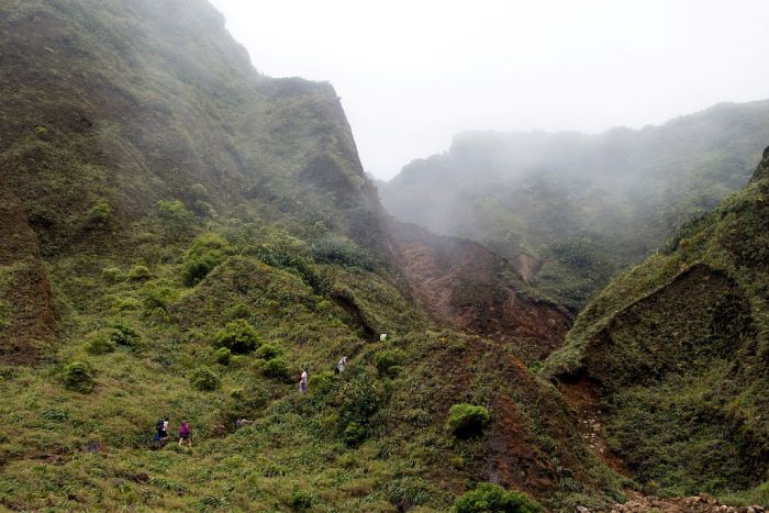 Mountain pass, Dominica