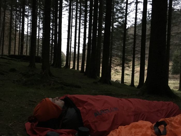 Wild camping