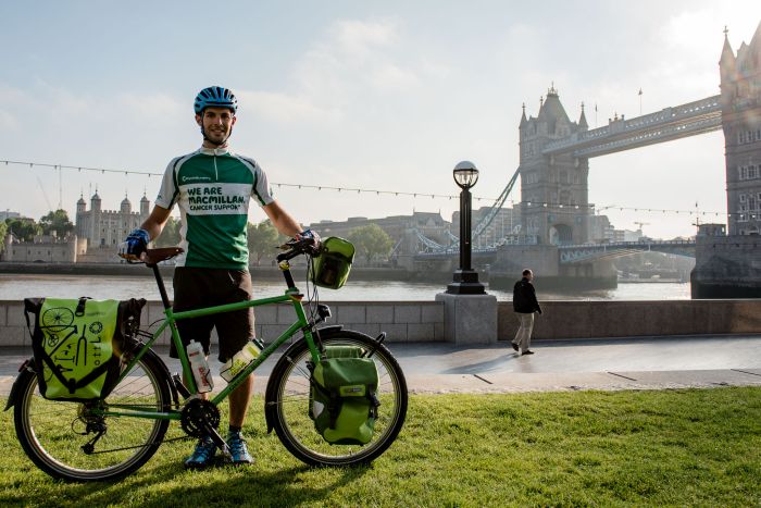 Adam Sultan, cycling the world