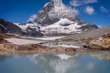 The east face of the Matterhorn
