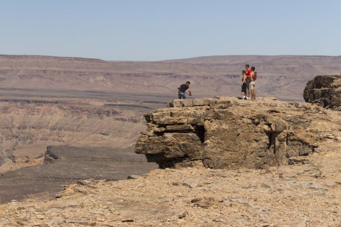 Trekking Fish River Canyon, Namibia