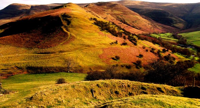 Black Mountains near Talgarth, Wales, UK