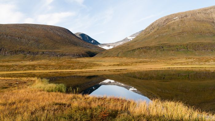 Kungsleden between Sälkastugorna and Singi, Sweden