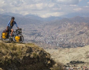 Laura Bingham, cycling South America