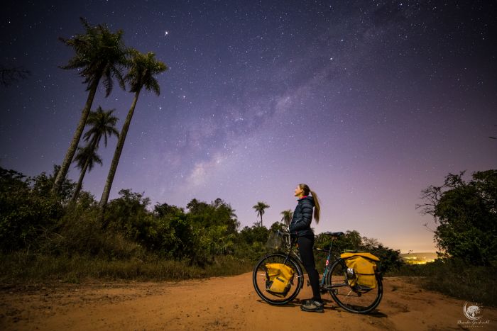 Laura Bingham, cycling South America