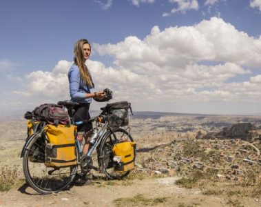 Laura Bingham, cycling South America