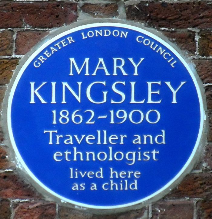 Mary Kingsley plaque