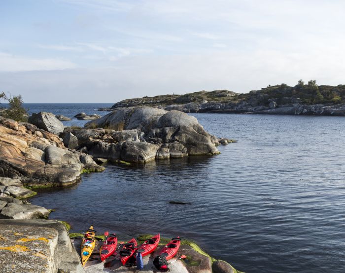 Kayaks, Bohuslan, Sweden