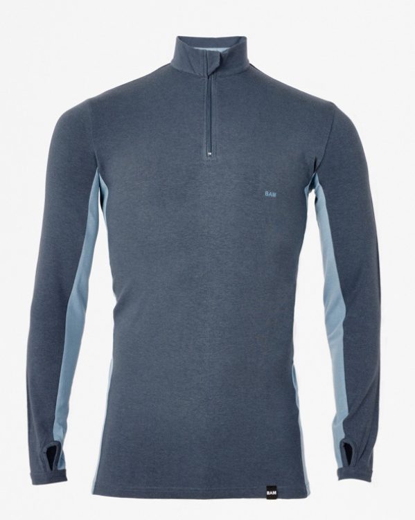 BAM Bamboo Zip Neck Baselayer