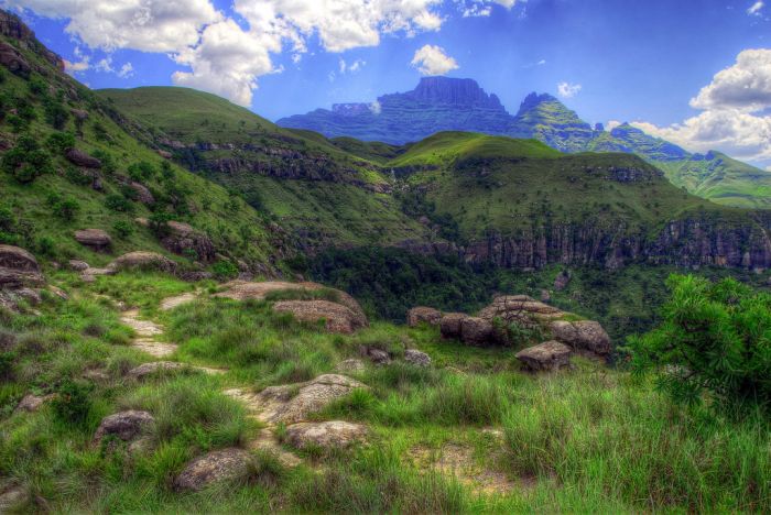 Champagne Castle, Drakensberg, South Africa