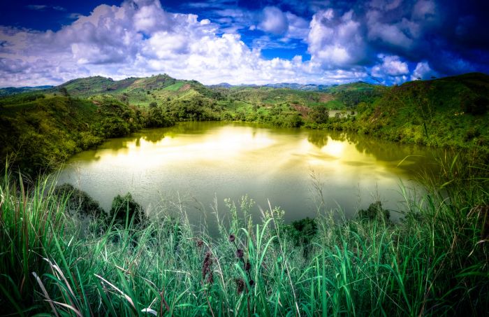 Crater Lake, Rwenzori Mountains, Uganda