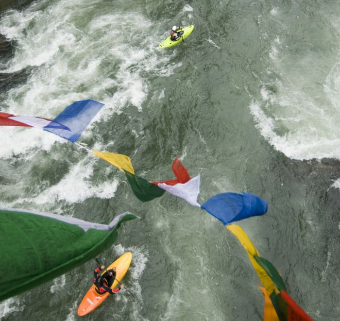 Kayaking in the River of Gold, Nepal