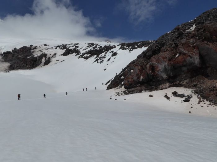 Climbing Mount Elbrus, Russia