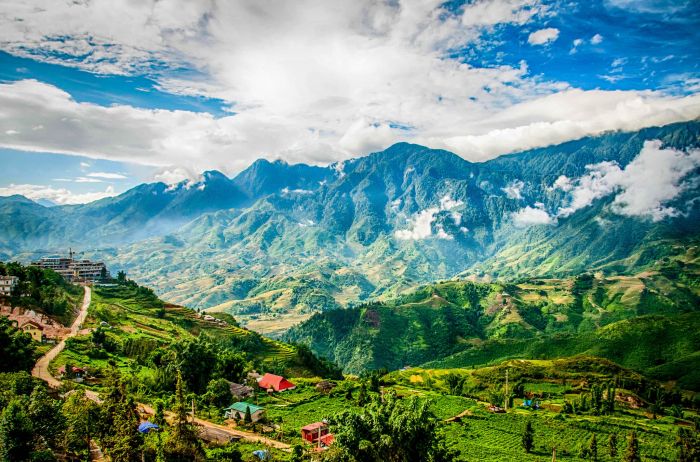 Mountains-Sa Pa, Vietnam