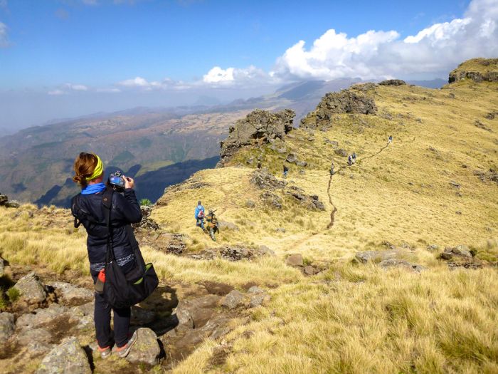 Trekking the Simien Mountains, Ethiopia