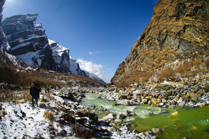 The Annapurna Sanctuary trek, Nepal