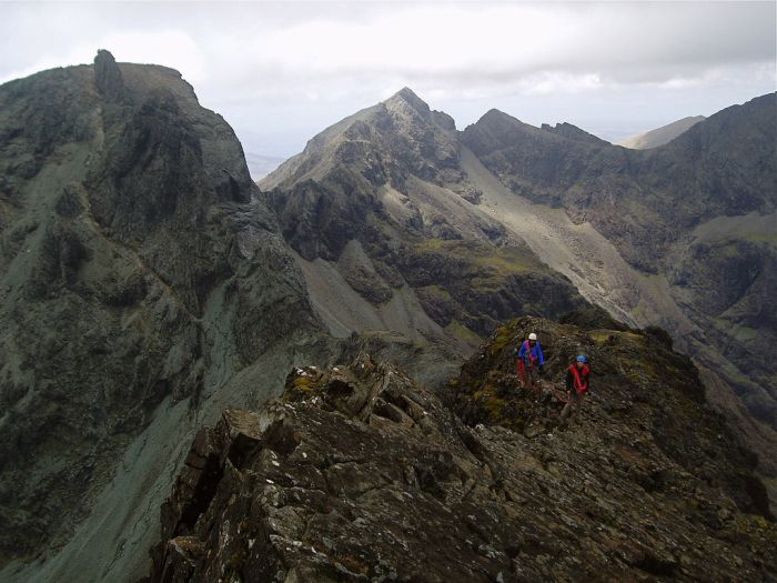 Climbing Cuillin Ridge