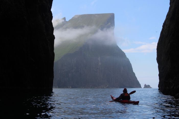 Sea kayaking, Faroe Islands