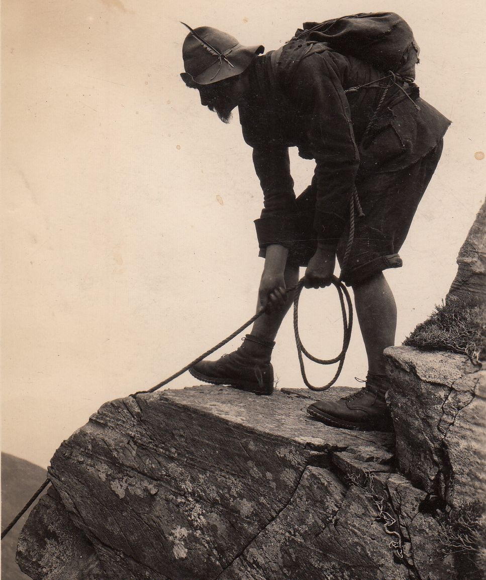 Milican Dalton climbing