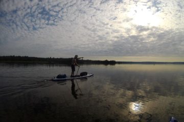Stand up paddle boarding Sweden