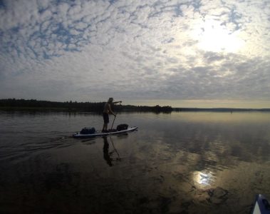 Stand up paddle boarding Sweden
