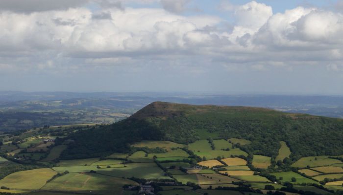 Sugar Loaf peak, Wales