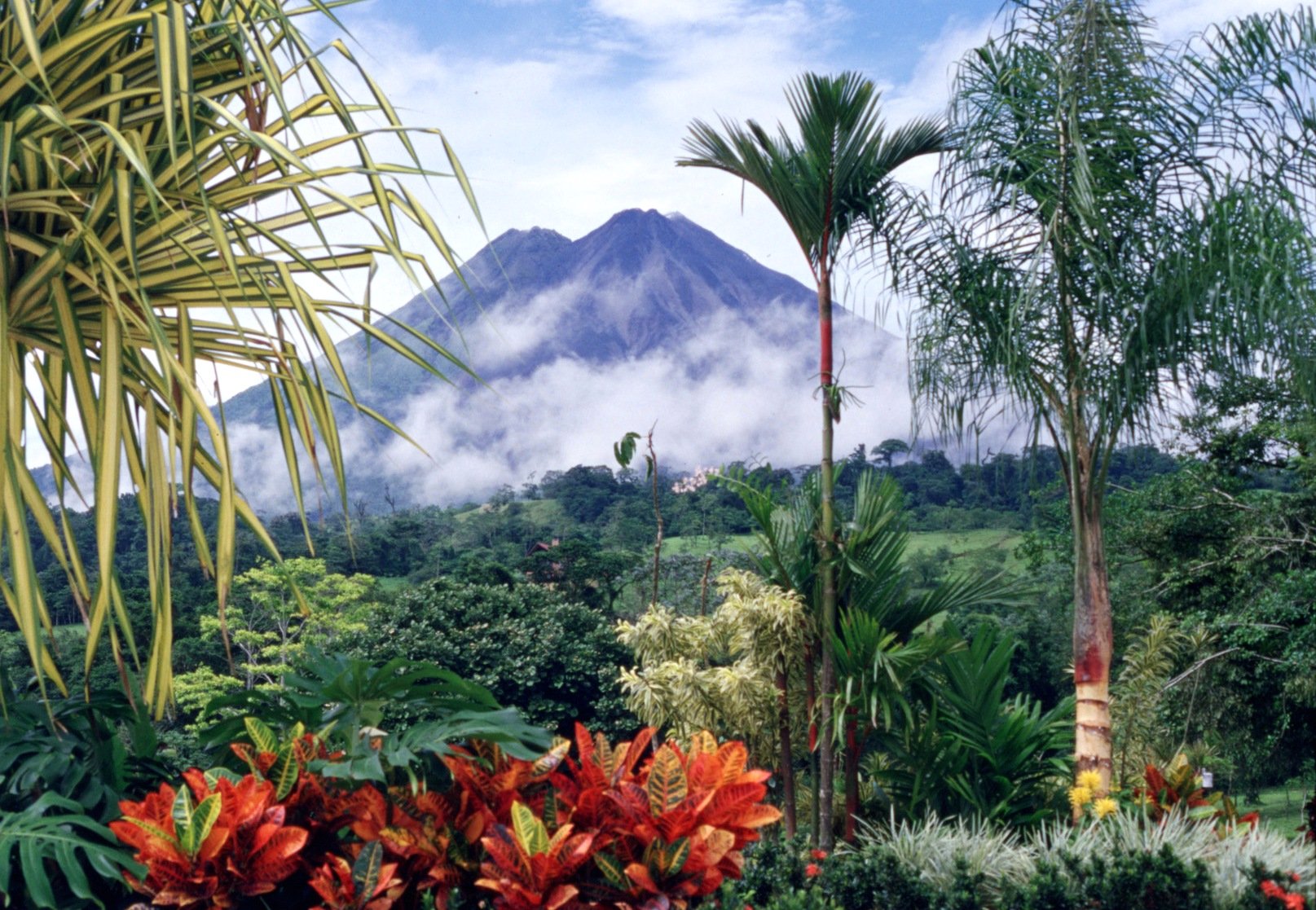 Costa Rica Forest Volcano