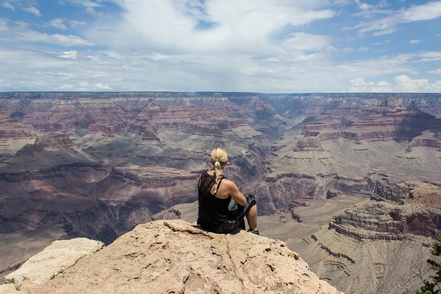 Person Grand Canyon