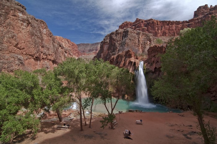 Grand Canyon Waterfall