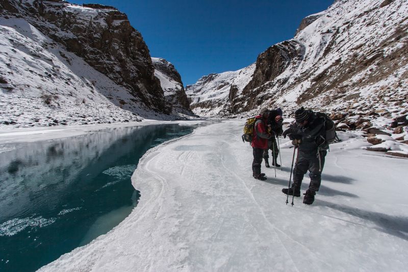 The Chadar Trek in India