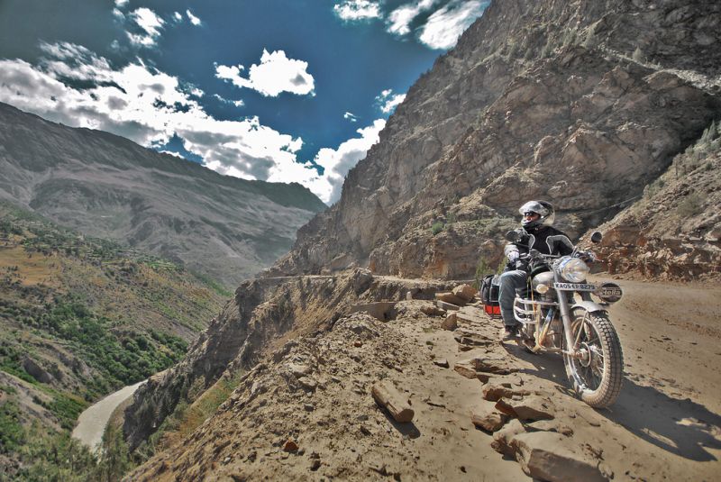 Biking the Himalayas