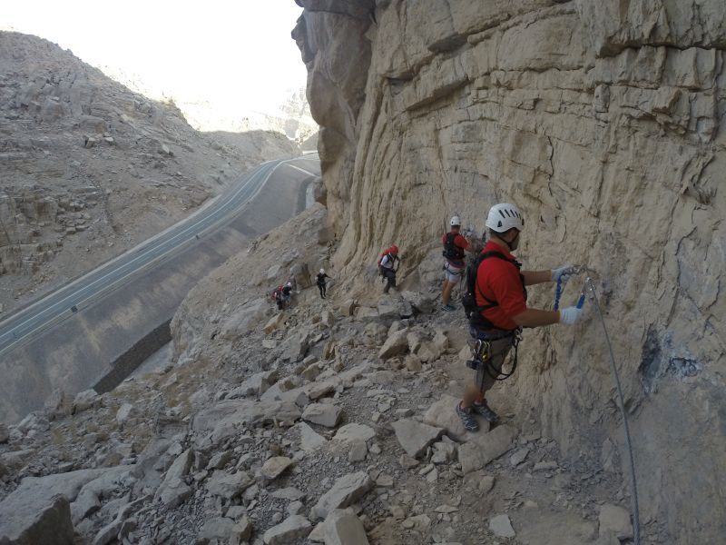 Ras Al Khaimah via ferrata