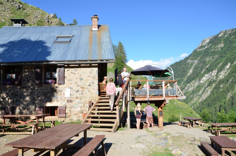 Refuge in the Southern French Alps