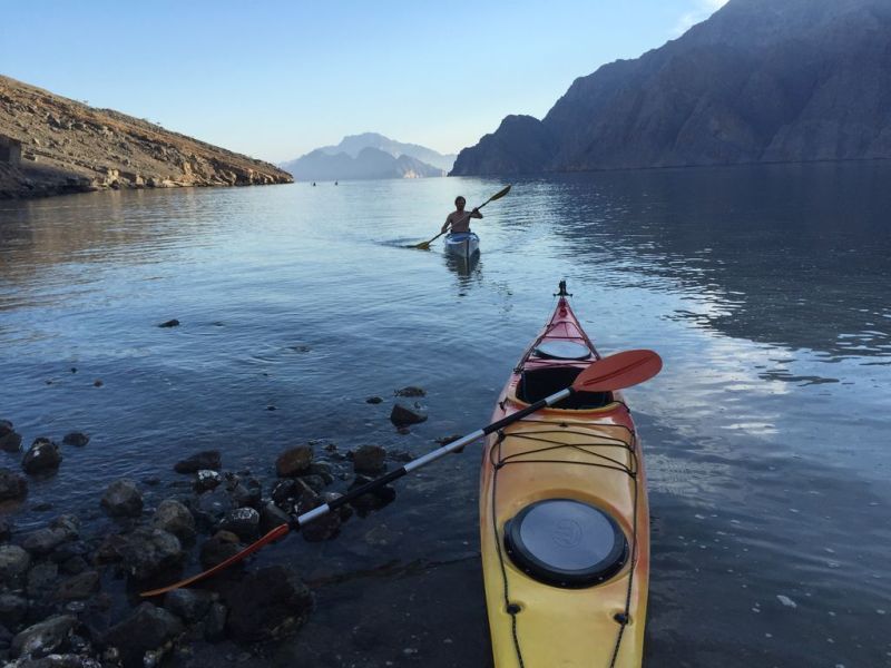 Kayaking in Ras Al Khaimah