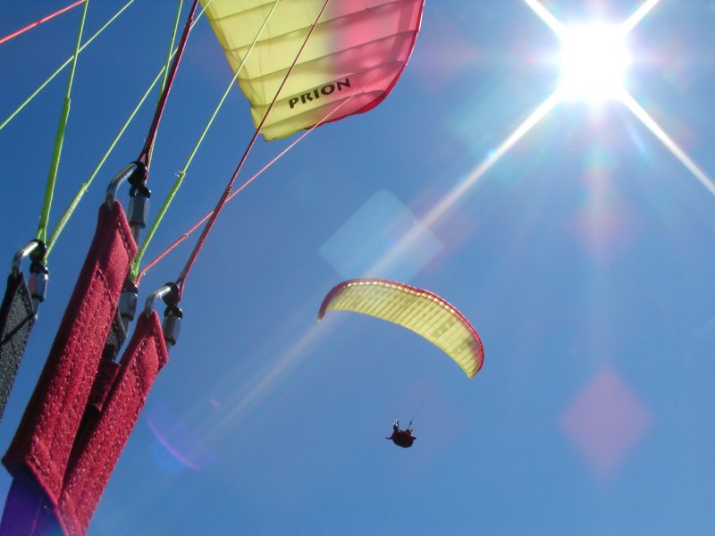 Paragliding over Lienz