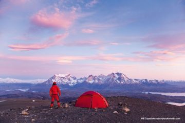 Hilleberg tent in Patagonia