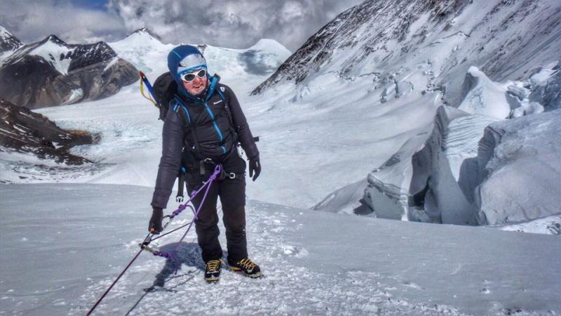 Mollie Hughes on Everest