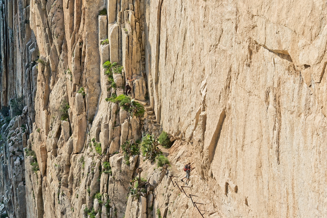 Most extreme hikes camnito del rey in spain