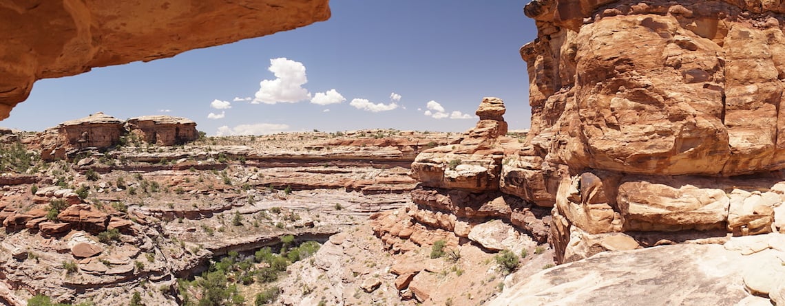 Canyonlands maze overlook trail best extreme hikes