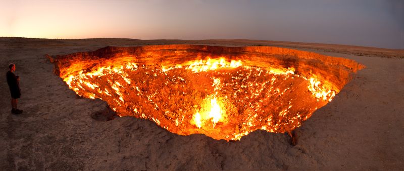 Darvaza Gas Crater