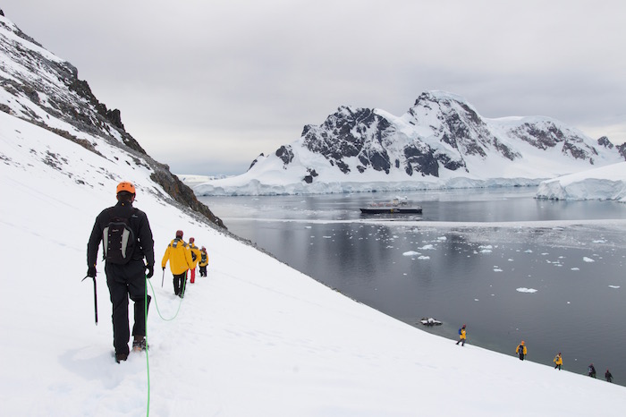 Antarctica mountaineering