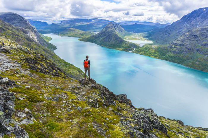 Besseggen Ridge in Norway