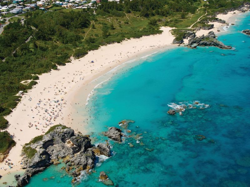 Horseshoe Bay in Bermuda